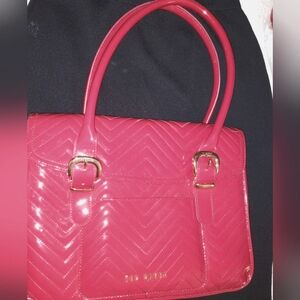 Ted Baker Fuchsia Patent Leather Handbag
